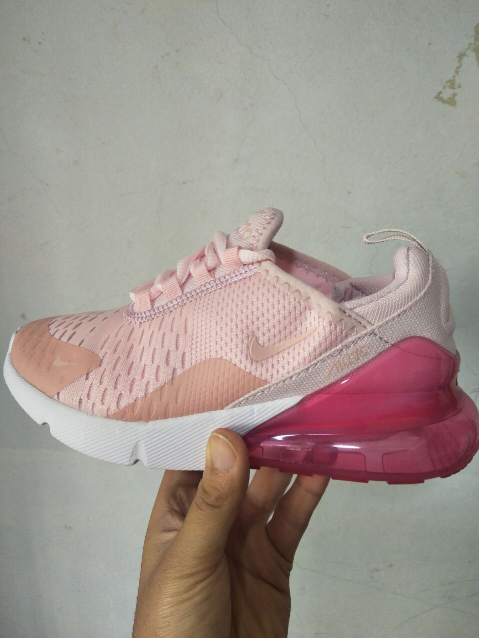 Nike Air Max 270 Pink Shoes For Kids